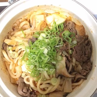 牛肉チゲうどん